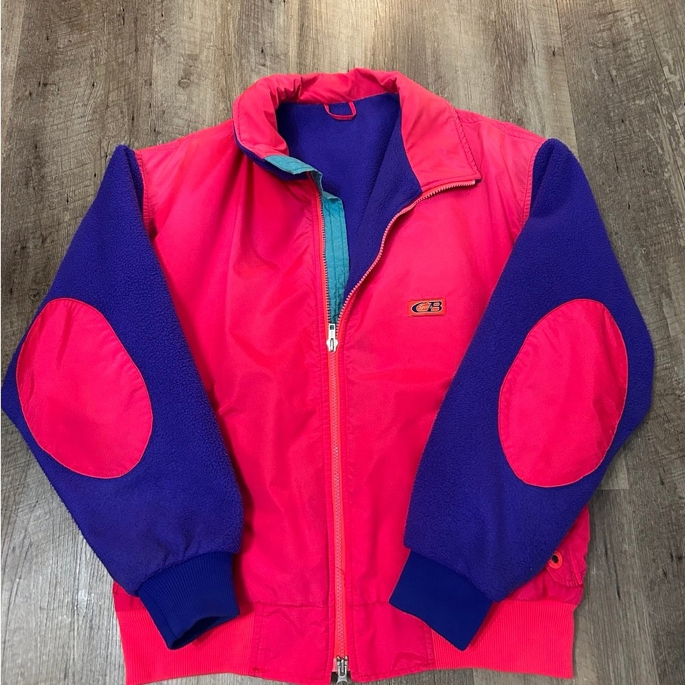 Woman’s vintage winter jacket CB sports size small 1990 Made in the USA